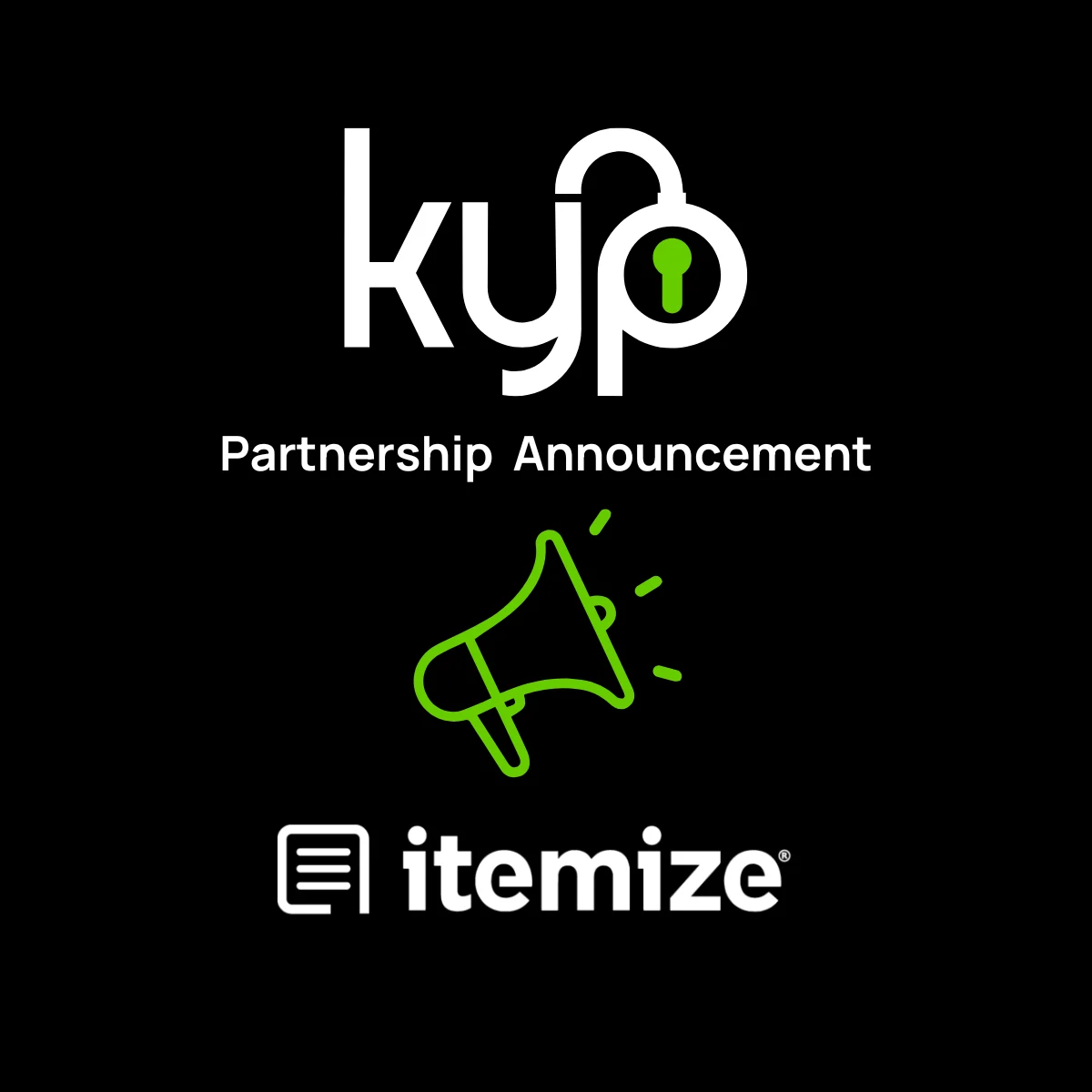 KYP announces strategic partnership with Itemize &bull; KYP