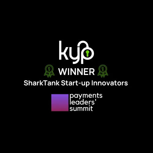 KYP wins SharkTank Start-up Innovators at Payments Leaders' Summit &bull; KYP